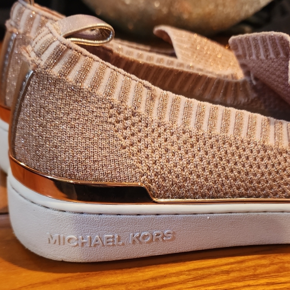 Michael Kors Sparkling Slip-On Shoes Like New - Picture 4 of 7